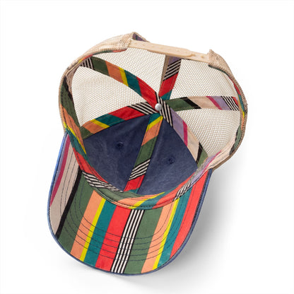 Lunacy Rebrand Black Women's Washed Mesh-Back Cap