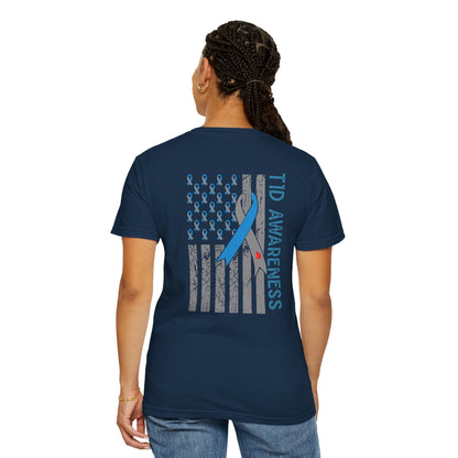 Personalized  — TID Awareness Wear Blue Tee