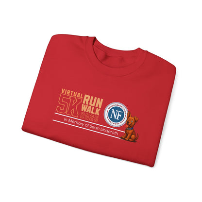 NF Virtual 5K Run/Walk Crewneck Sweatshirt — In Memory of Sean