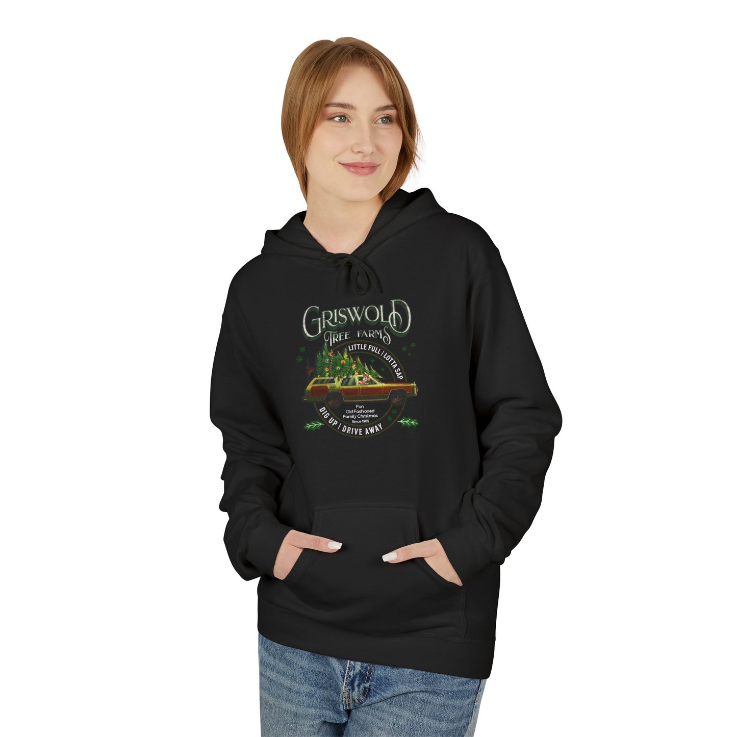 Christmas Tree Farm Hoodie, National Lampoon Griswold Theme, Holiday Sweatshirt, Family Xmas
