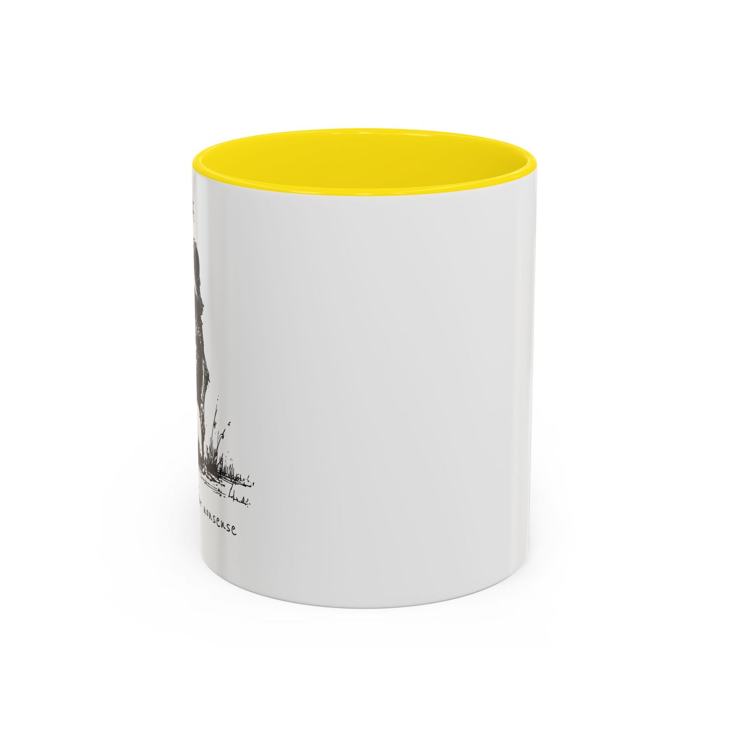 Funny Frog Coffee Mug — "Hop Off. It's Too Early for Nonsense"