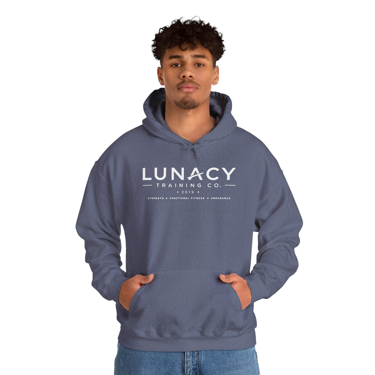 Gildan Hoodie Distressed Logo