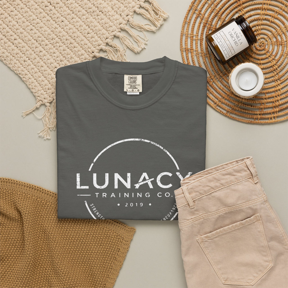 Comfort Colors Circle Logo Tee