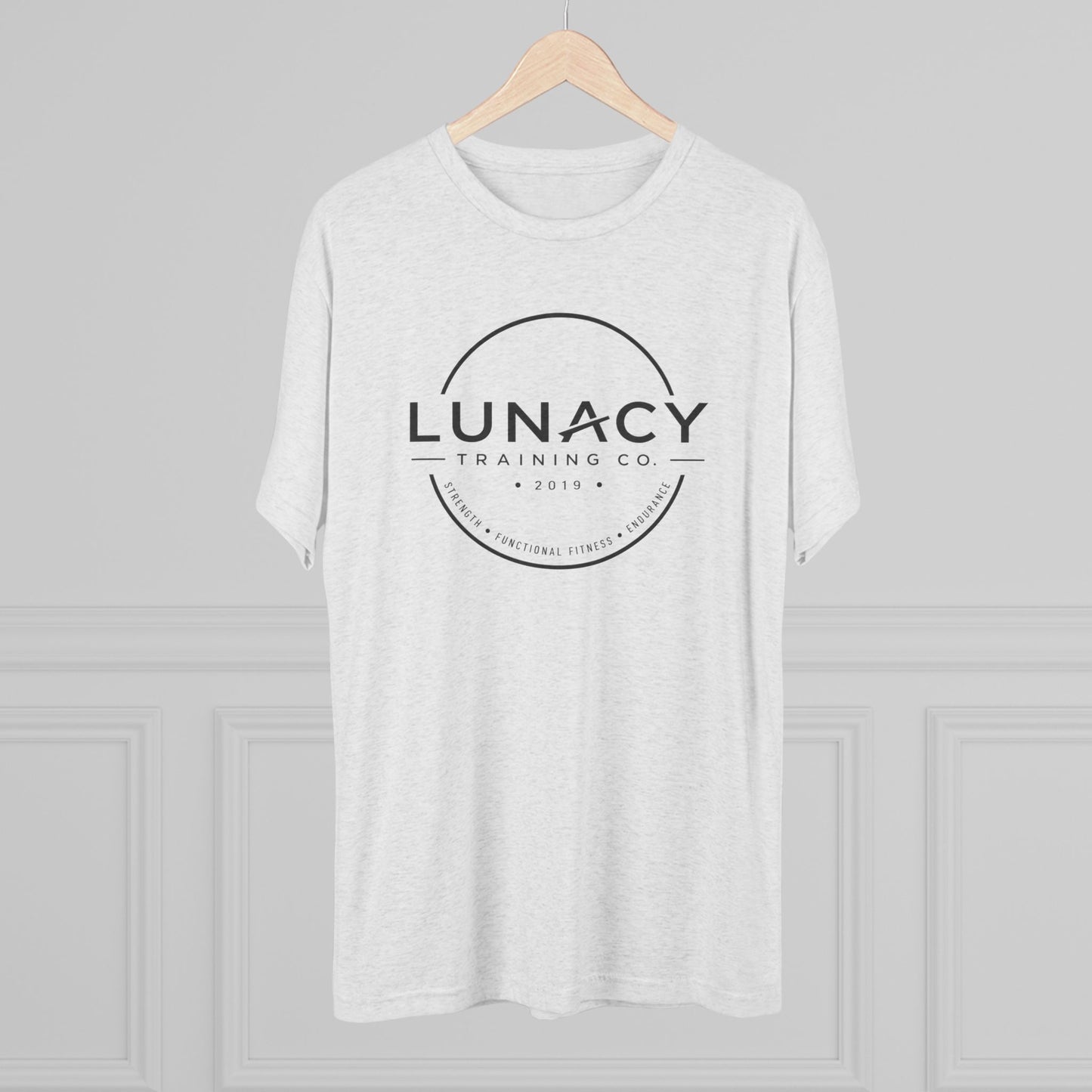 Lunacy Training Co. Circle Logo Next Level Tee