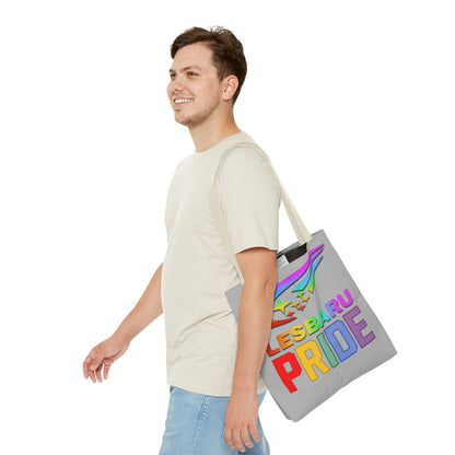 Lesbaru Pride Tote Bag, Subaru Lover, Lesbian, Reusable Bag, LGBT Rainbow Flag, LGBTQ Pride, Grocery Bag, Market Tote, Eco-Friendly