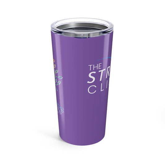 Strive Clinic 20oz Tumbler - Purple