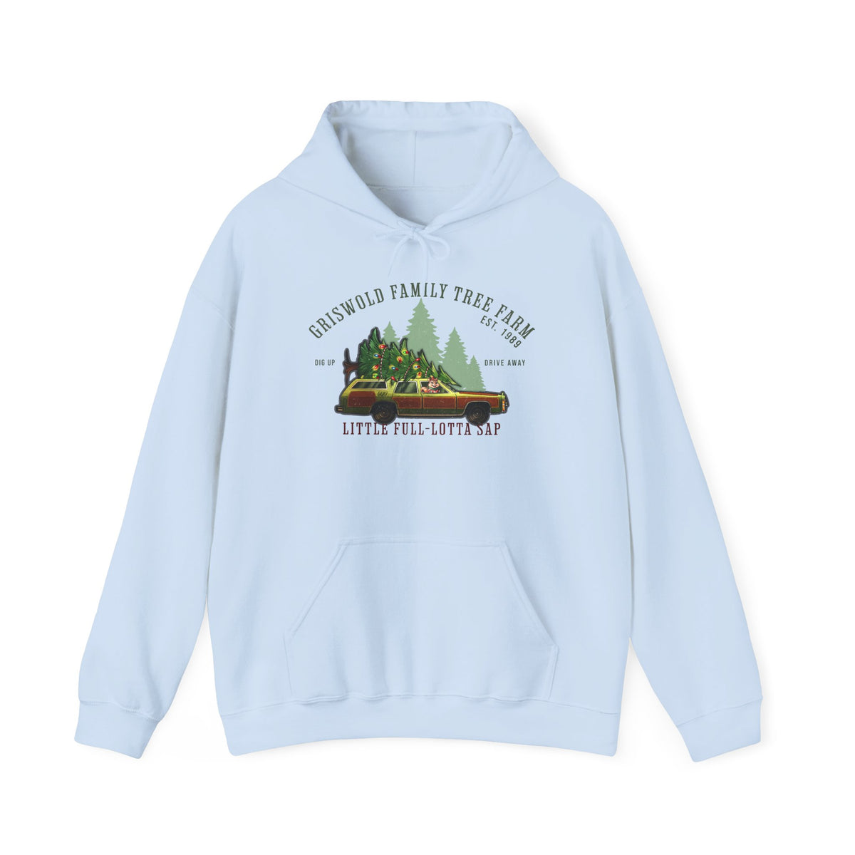 Griswold Family Tree Farm Hoodie | Griswold Christmas 80s Movie Classic