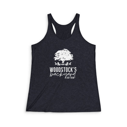 Woodstock Backyard Racerback Tank