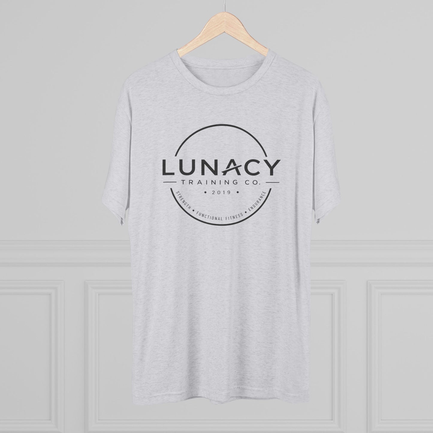 Lunacy Training Co. Circle Logo Next Level Tee