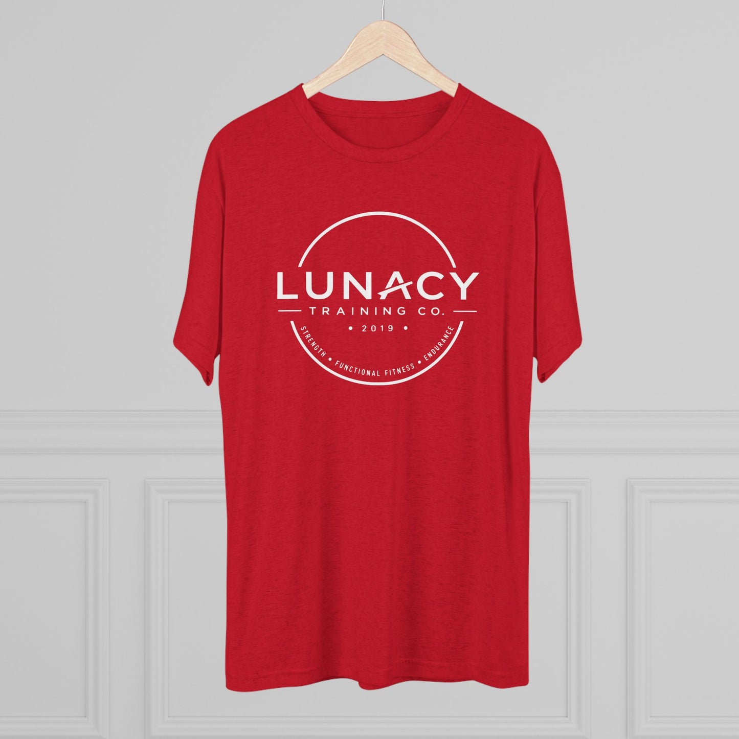 Lunacy Training Co. Circle Logo Next Level Tee