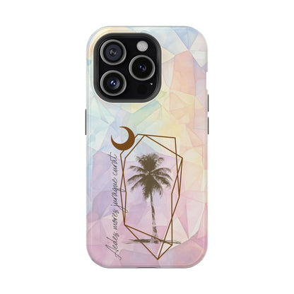 Geometric Palm phone case | Magnetic Impact-Resistant Case