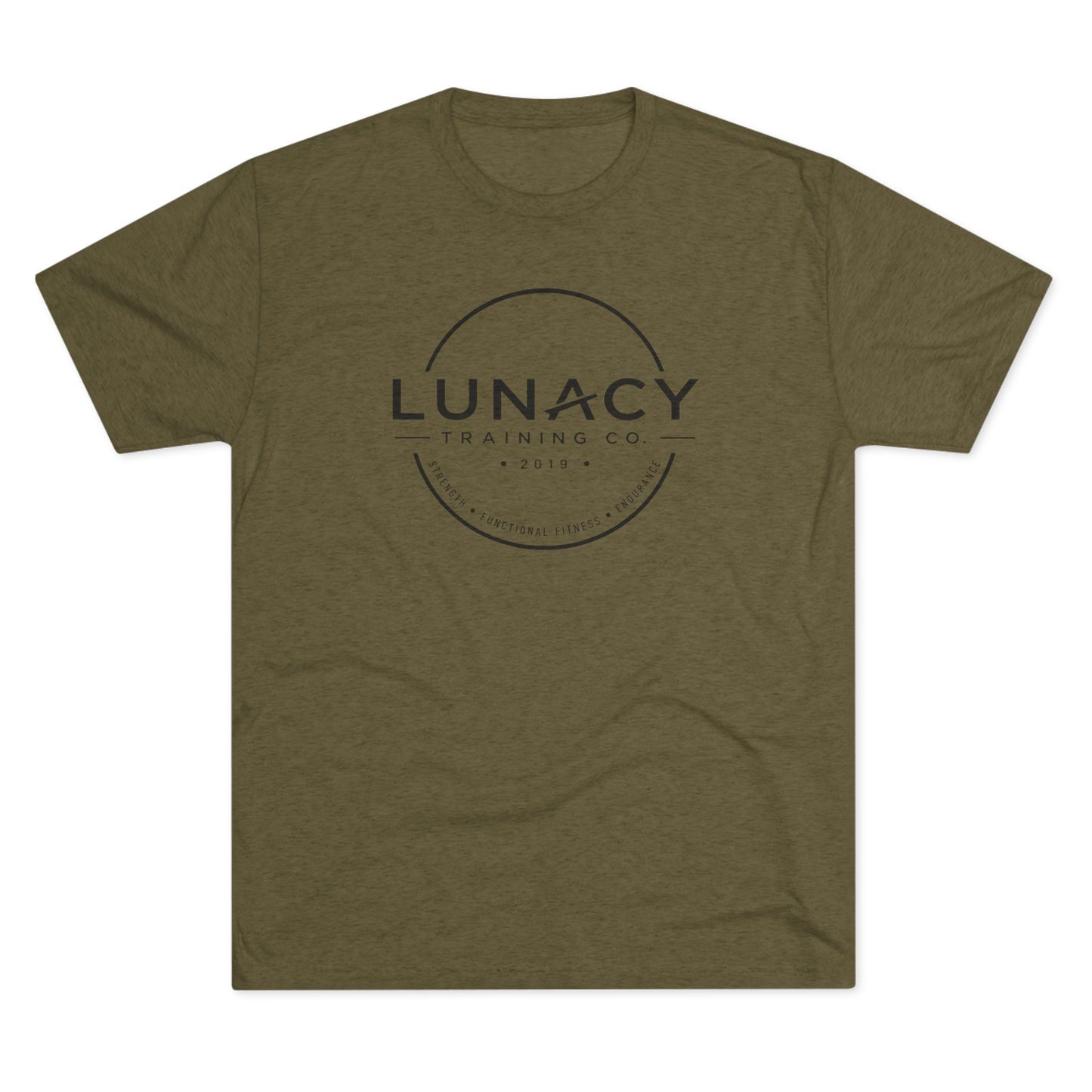 Lunacy Training Co. Circle Logo Next Level Tee