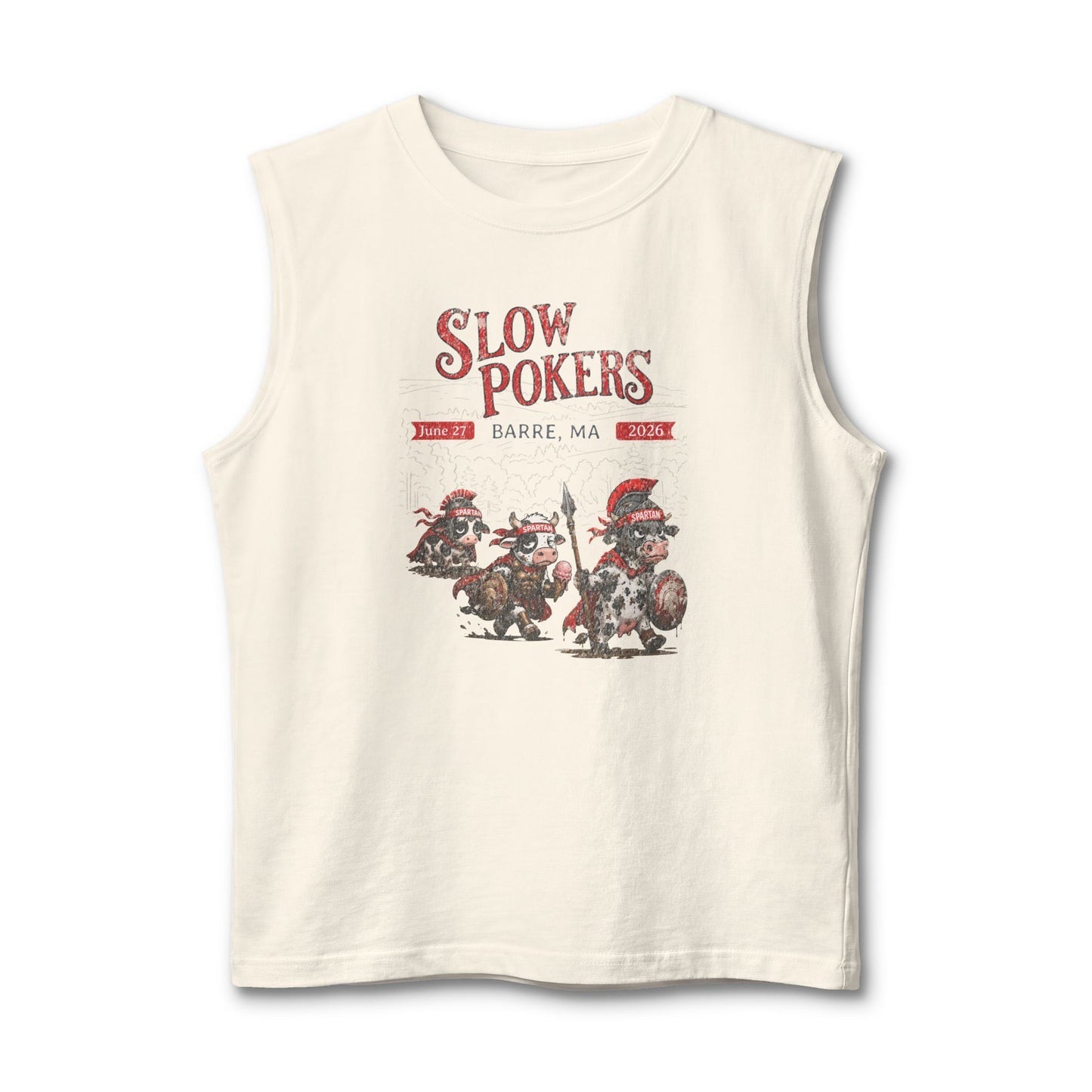Barre Slow Pokers Spartan Muscle Tank