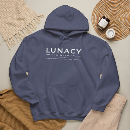 Lunacy Training Co. Logo Hoodie — Front Print