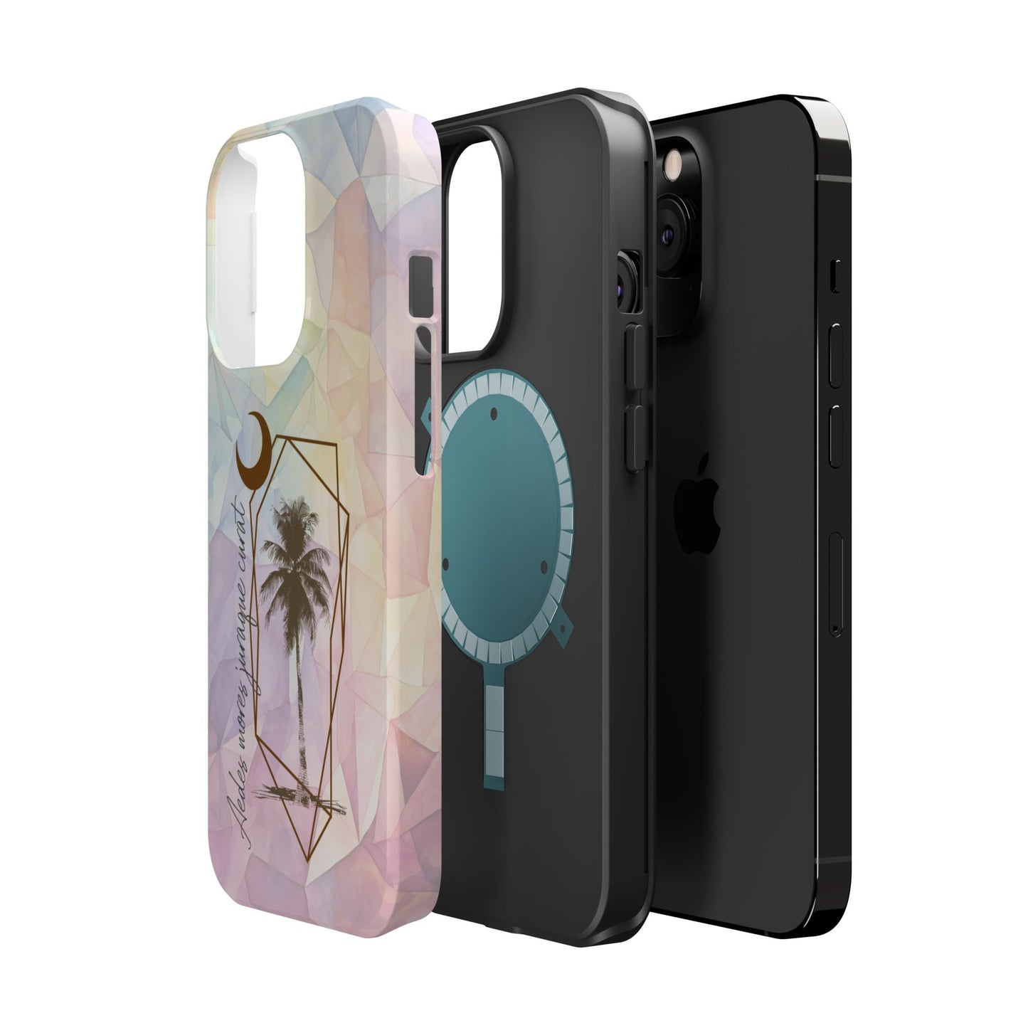 Geometric Palm phone case | Magnetic Impact-Resistant Case