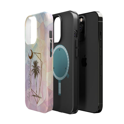 Geometric Palm phone case | Magnetic Impact-Resistant Case