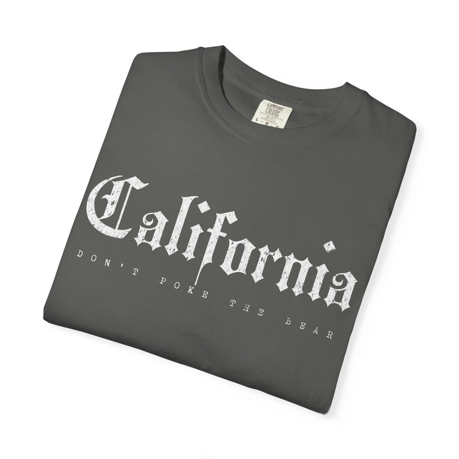 California Don't Poke the Bear Garment Dyed Tee