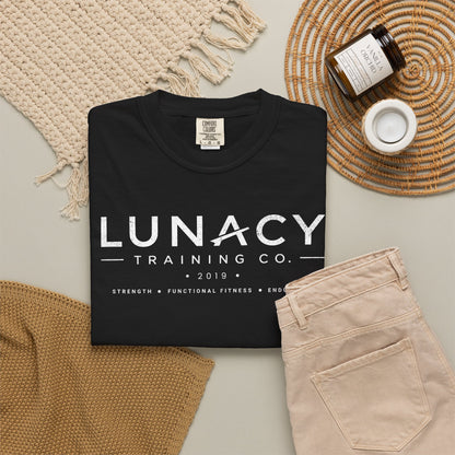 Lunacy Training Co. Logo T-Shirt — Vintage Fitness Tee