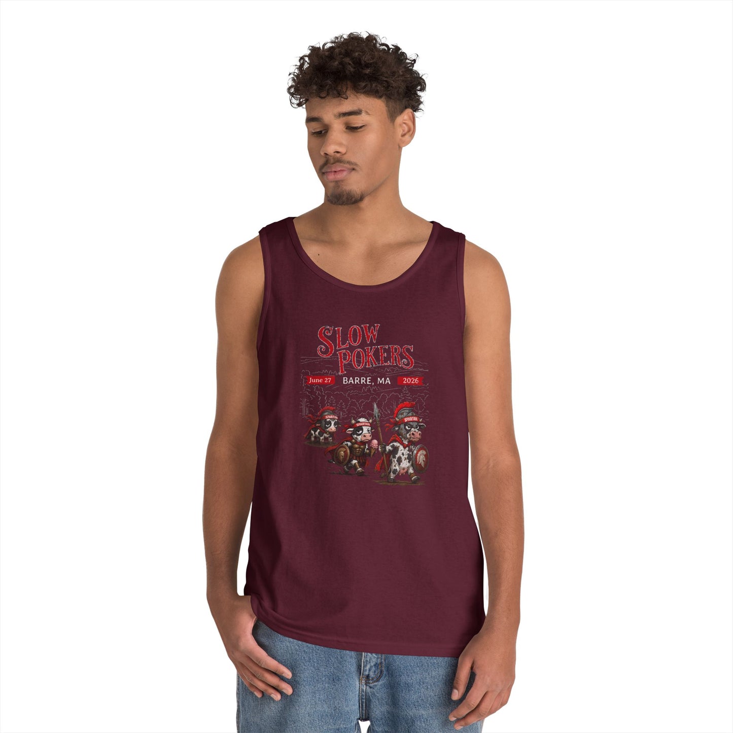Barre Spartan Slow Pokers Unisex Tank