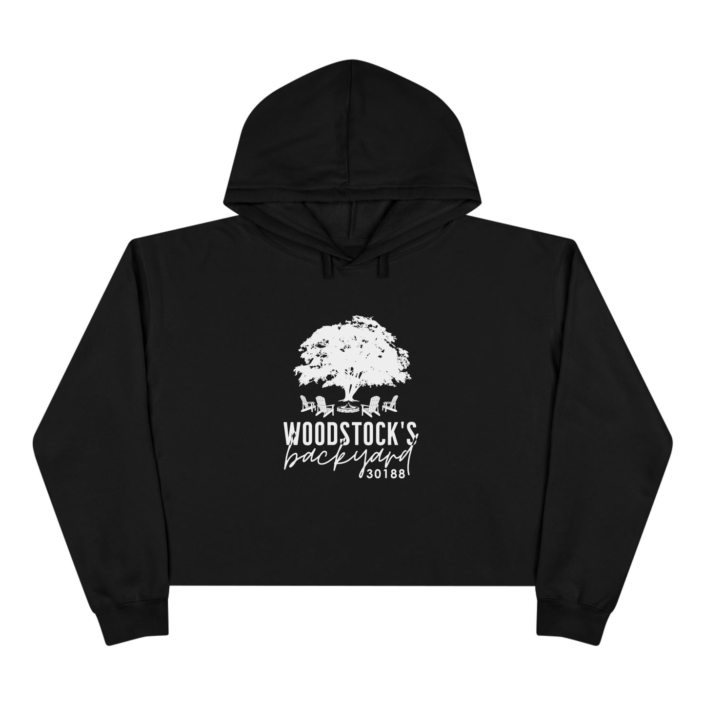 Woodstock's Backyard Crop Hoodie