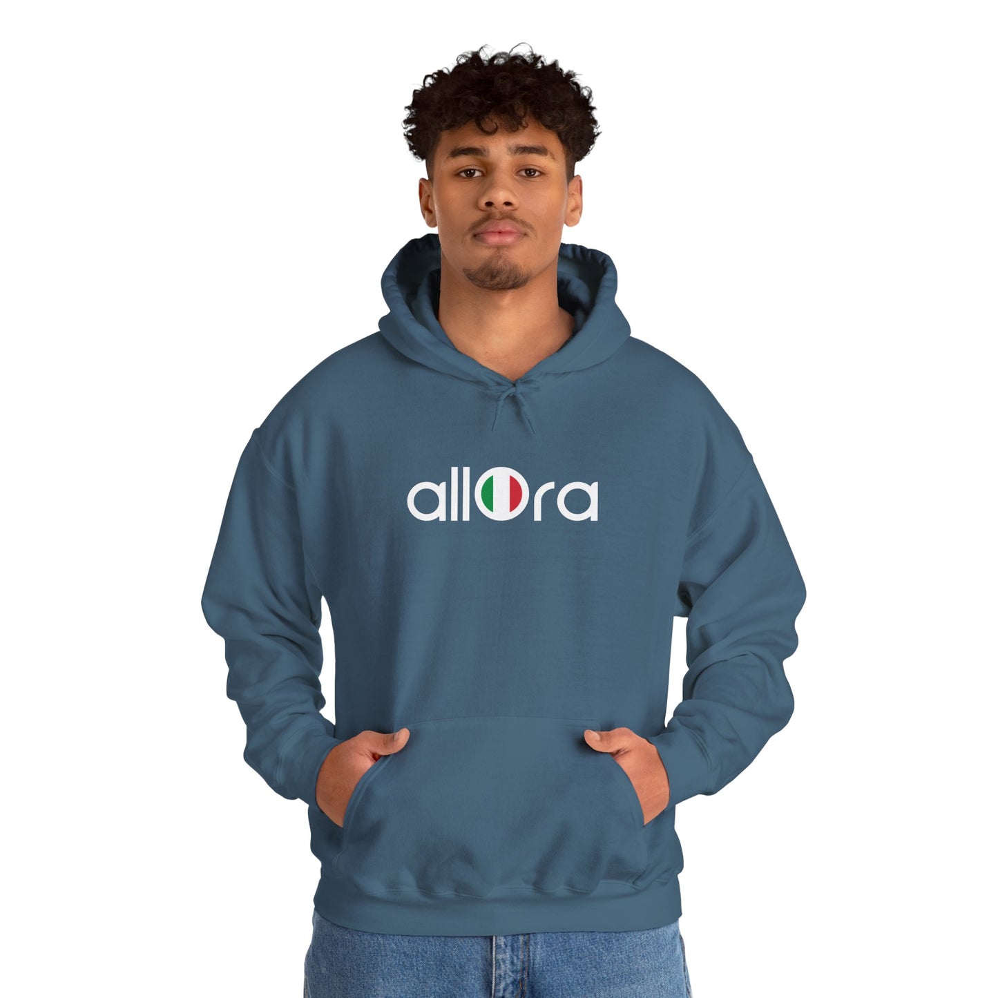 Italian Flag 'Allora' Unisex Hoodie