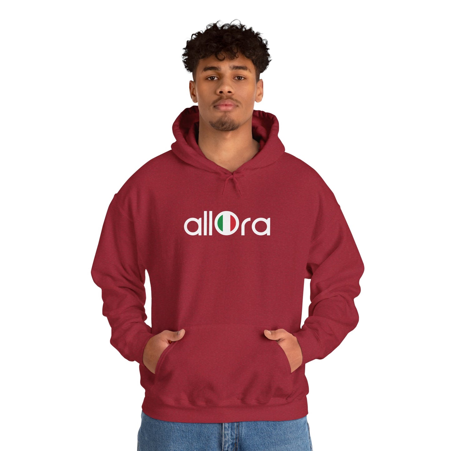 Italian Flag 'Allora' Unisex Hoodie