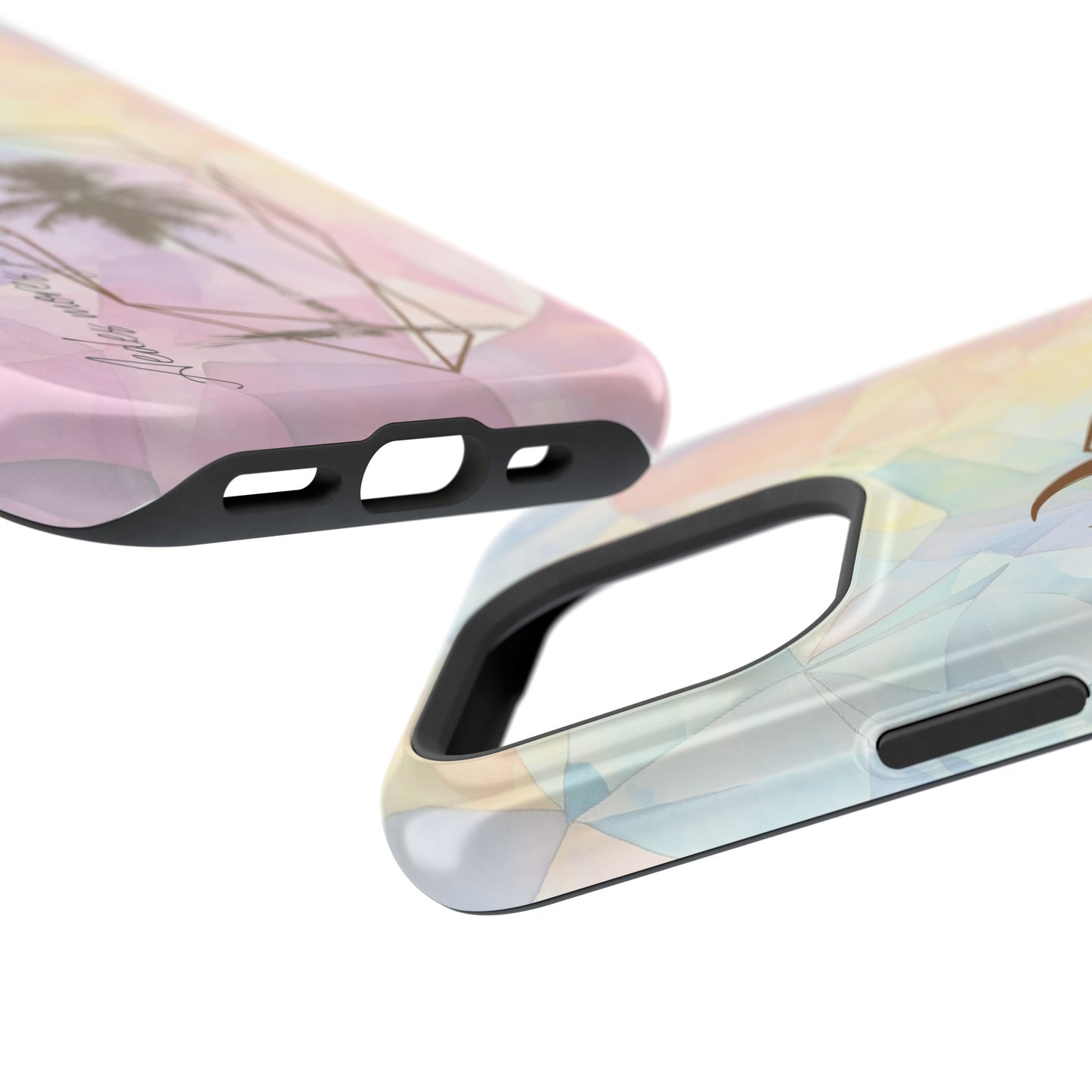 Geometric Palm phone case | Magnetic Impact-Resistant Case