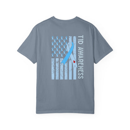 Personalized  — TID Awareness Wear Blue Tee