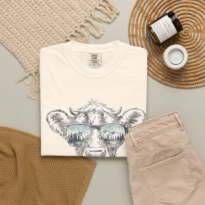 Shaded Cow Graphic Tee