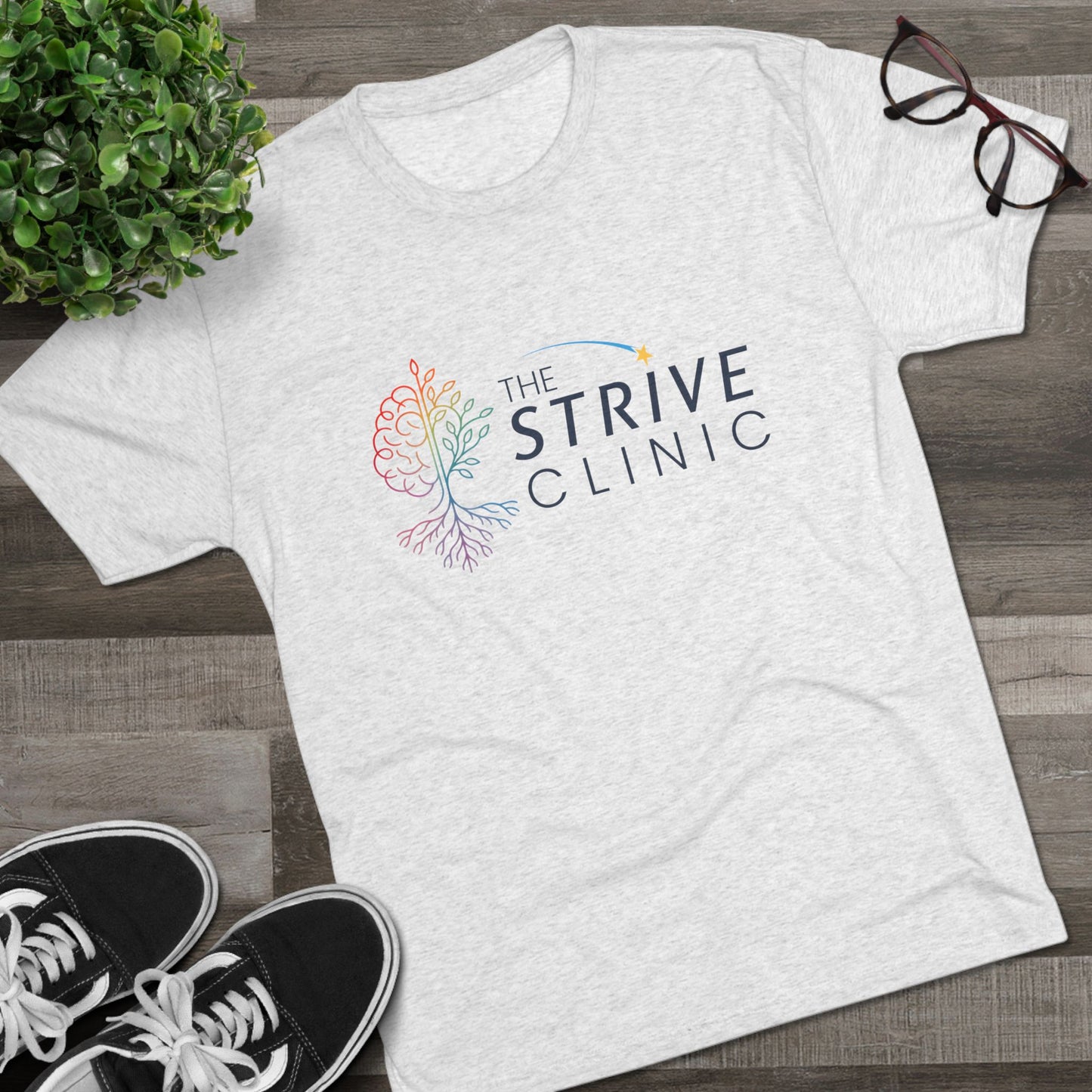Strive Clinic Brain Tree Tee | Front Print