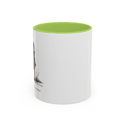 Funny Frog Coffee Mug — "Hop Off. It's Too Early for Nonsense"