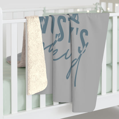 Woodstock's Backyard Sherpa Fleece Blanket