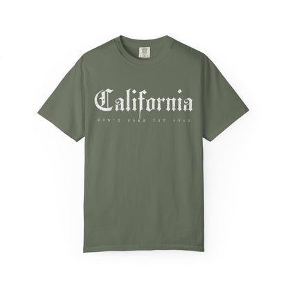 California Don't Poke the Bear Garment Dyed Tee