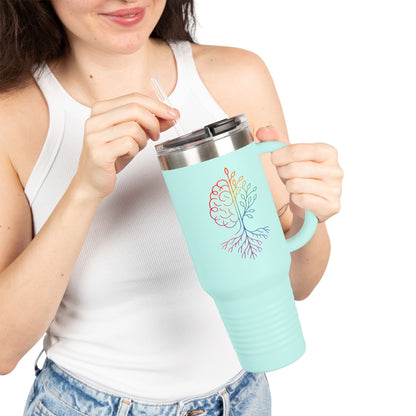 40oz Insulated Travel Mug — Leak Resistant Lid