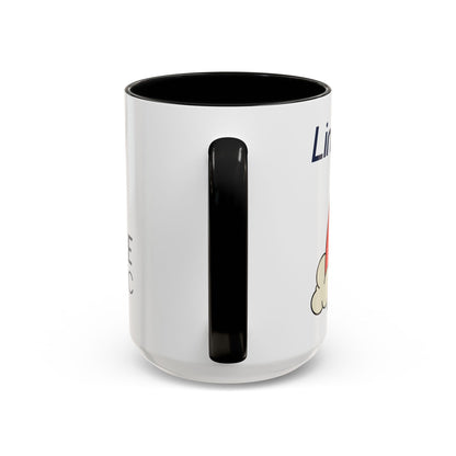 Personalized Rainbow Accent Coffee Mug