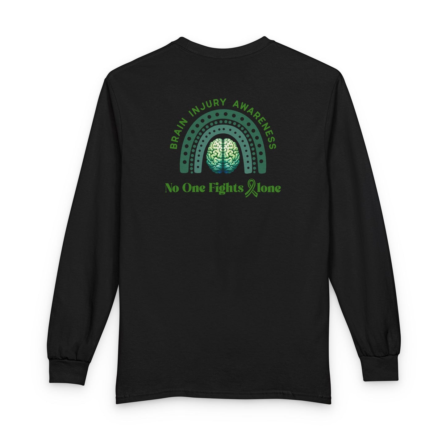Strive Brain Injury Awareness Long Sleeve - Front & Back Design