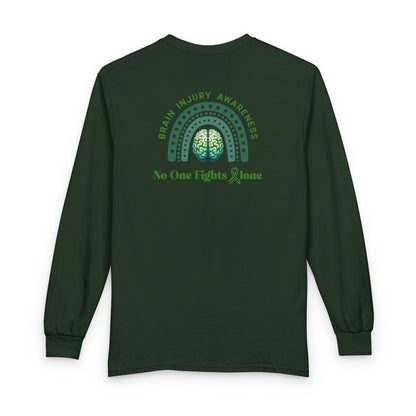 Strive Brain Injury Awareness Long Sleeve - Front & Back Design