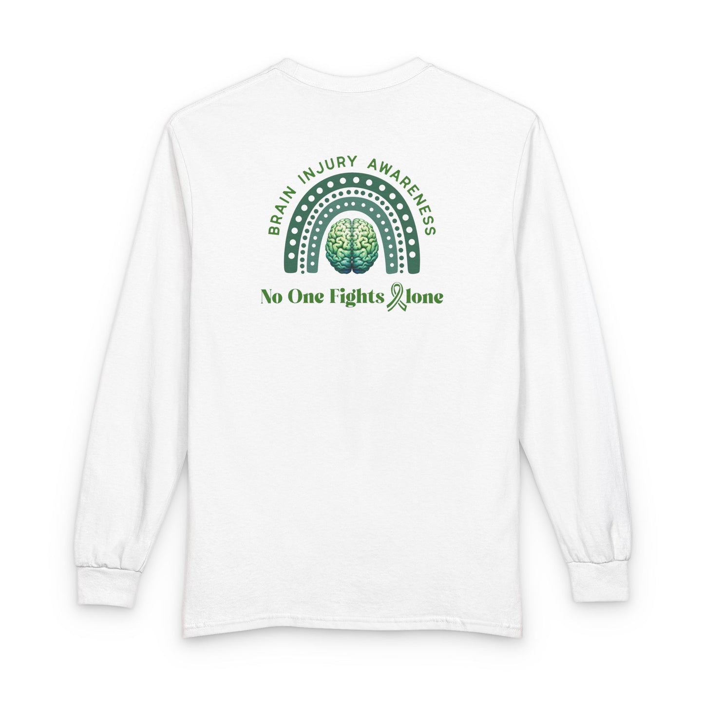 Strive Brain Injury Awareness Long Sleeve - Front & Back Design