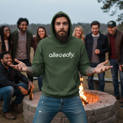 Allegedly Hoodie True Crime Gildan Sweatshirt