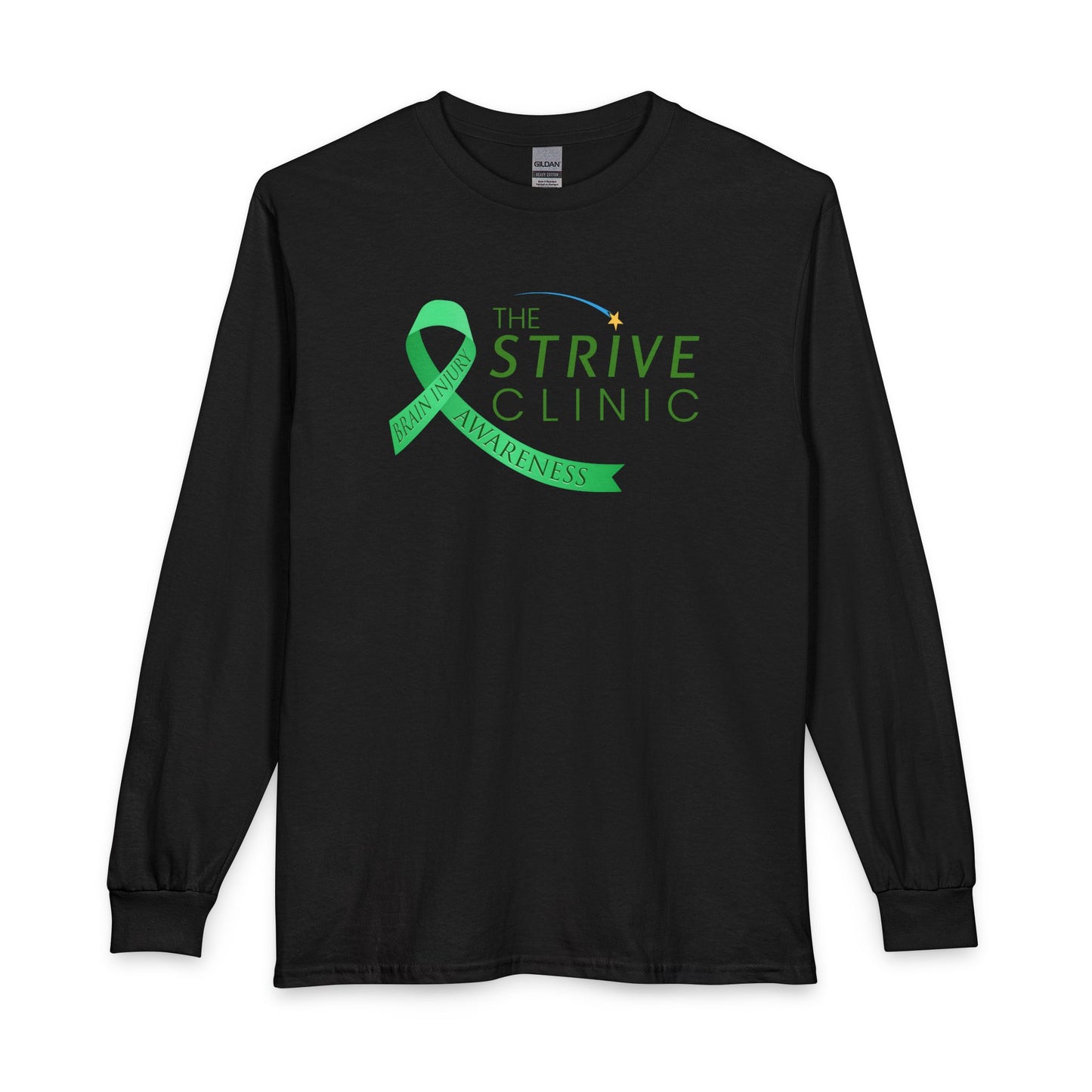 Strive Brain Injury Awareness Long Sleeve - Front & Back Design