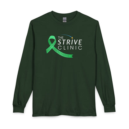 Strive Brain Injury Awareness Long Sleeve - Front & Back Design