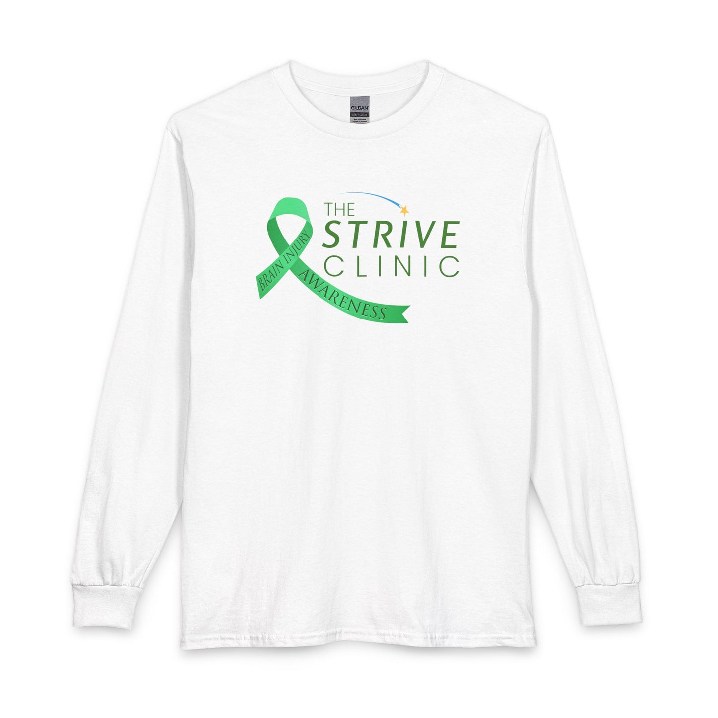Strive Brain Injury Awareness Long Sleeve - Front & Back Design