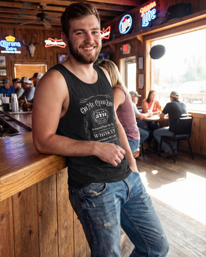 Bar Song Unisex garment-dyed tank top