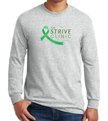 Strive Brain Injury Awareness Long Sleeve - Front & Back Design