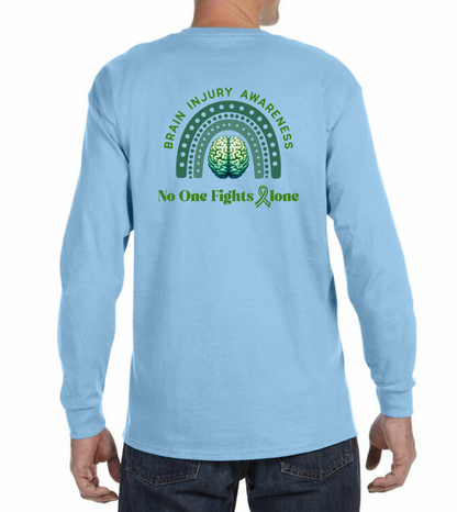 Strive Brain Injury Awareness Long Sleeve - Front & Back Design