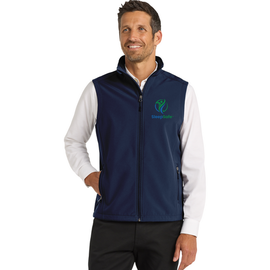Embroidered Soft Shell Vest with SleepSafe Logo