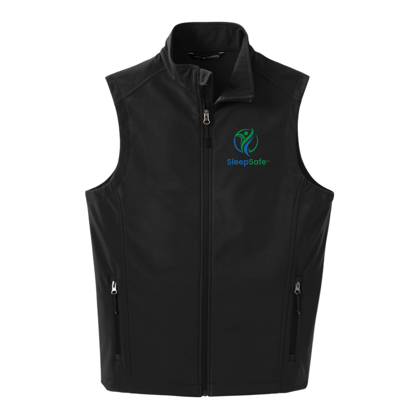 Embroidered Soft Shell Vest with SleepSafe Logo