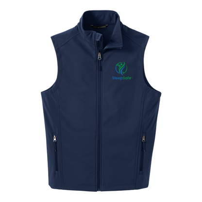 Embroidered Soft Shell Vest with SleepSafe Logo
