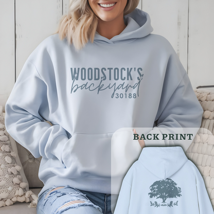 Woodstock Backyard Front & Back Hoodie