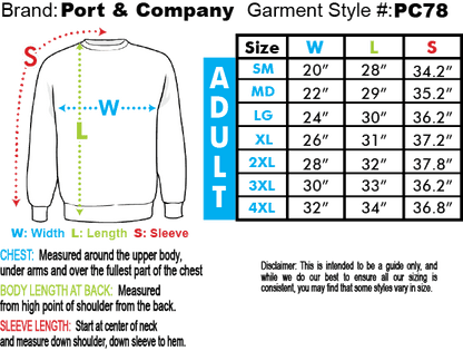 Fleece Crewneck Pocket Sweatshirt - Strive Clinic